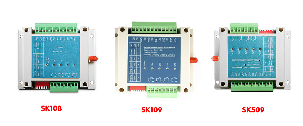 無線開關(guān)量模塊SK108、SK109、SK509